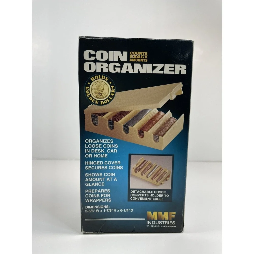 Coin Organizer Counts Exact Amounts
